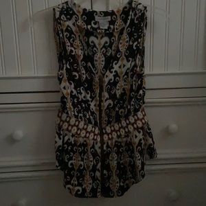 Jamison awesome top. Zips of the front